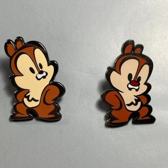 Disney Chip Dale Trading Pin Chipmunk Kawaii Art Lapel Pin Brooch Accessories - Picture 4 of 6